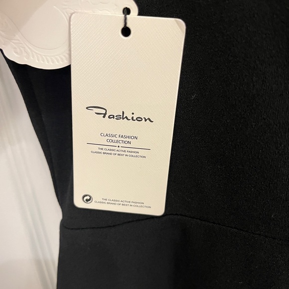 Black Ruffle Dress - Picture 5 of 8